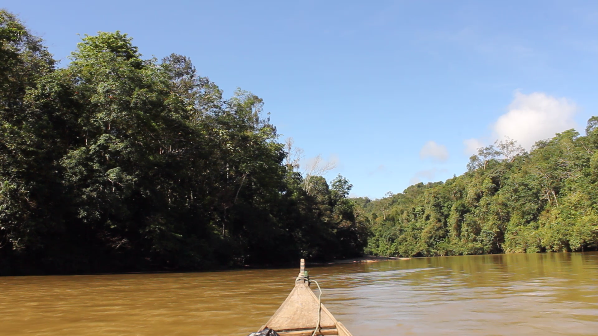 Boating through the Kampar River