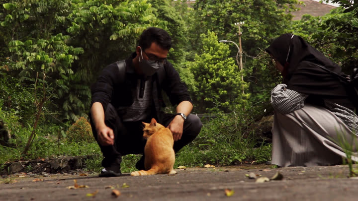 Ani and Andra with Kunkun