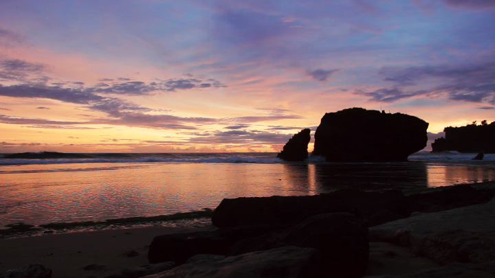 Sunset in Pantai Kukup